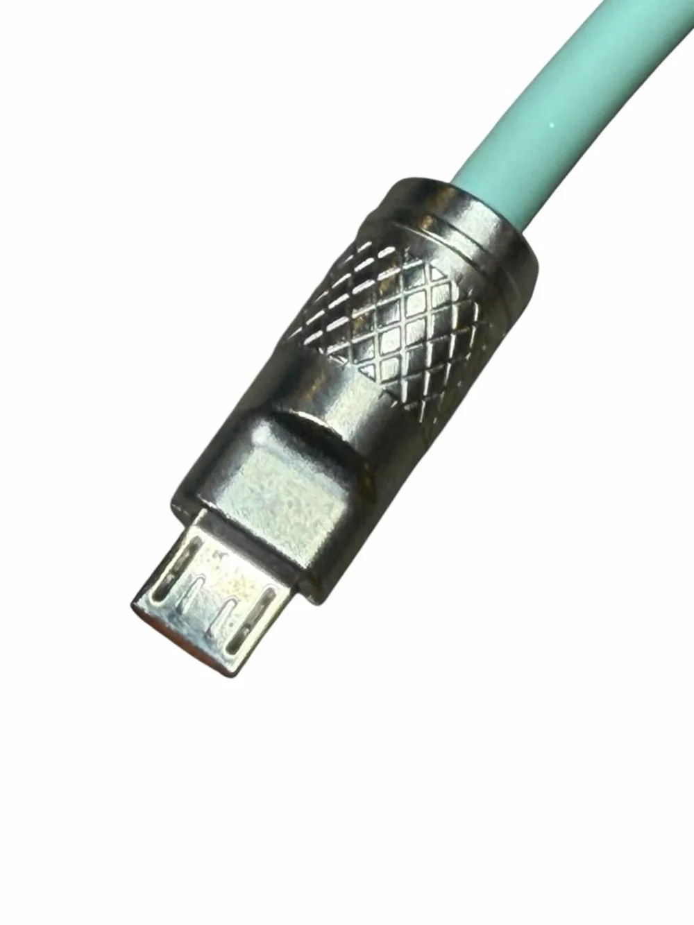 Mech Series Mint Green 6A 120W 3-in-1 Silicone Fast Charging Cable